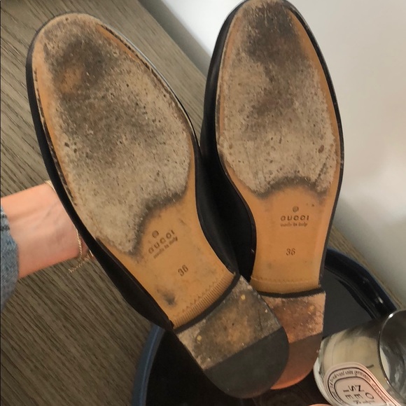 Gucci Rose Embroidered Mules - Picture 4 of 4